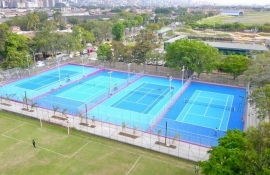 Campos de Tenis de la Unidad Deportiva de Belen